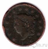 США 1 цент 1826