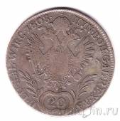 Австро-Венгерская Империя 20 крейцеров 1808