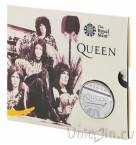Великобритания 5 фунтов 2020 Рок группа Queen