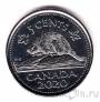 Канада 5 центов 2020