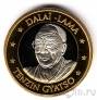 Конго 10 франков 2010 Далай-лама