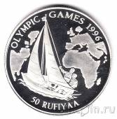Мальдивы 50 руфия 1996 Олимпиада