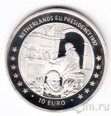 Остров Мэн 10 евро 1997 Нидерланды - Председатель ЕС