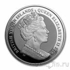 Британские Виргинские острова 1 доллар 2020 Корабль Мейфлауэр (серебро)