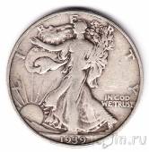 США 1/2 доллара 1939 (D)