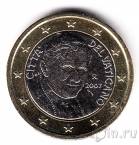 Ватикан 1 евро 2007