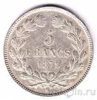 Франция 5 франков 1871