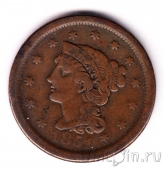 США 1 цент 1851
