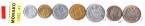 Монако набор 7 монет 1943-47