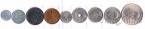 Дания набор 9 монет 1960-72 Фредерик IX