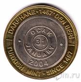 Турция 1000000 лир 2003 31 января