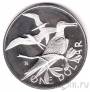 Британские Виргинские острова 1 доллар 1974 (серебро)