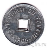 Тонкин 1/600 пиастра 1905