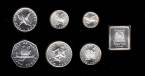 Остров Мэн набор 6 монет 1978 (серебро)