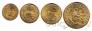Перу набор 4 монеты 1967-1975