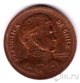 Чили 1 песо 1954