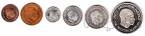 Сьерра-Леоне набор 6 монет 1964 (proof)