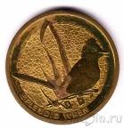 Австралия 1 доллар 2008 Птица Блестящий расписной малюр