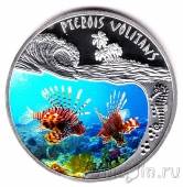 Руанда 500 франков 2010 Рыба Крылатка-зебра