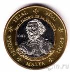 Мальта пробный 1 евро 2003	
