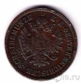 Австрия 4 крейцера 1860