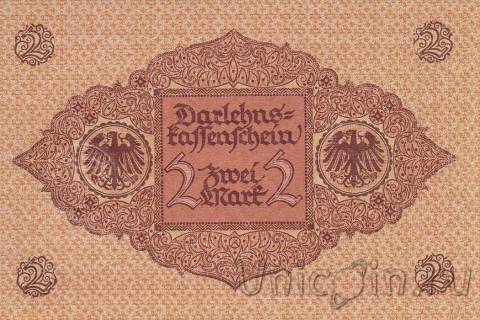 Германия (Веймарская Республика) 2 марки 1920