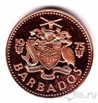 Барбадос 1 цент 1975 Proof