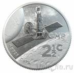 ЮАР 2 1/2 цента 2019 Космическая станция