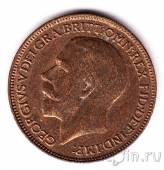 Великобритания 1 фартинг 1918 (UNC)