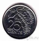 Тринидад и Тобаго 25 центов 2017