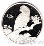 Британские Виргинские о-ва 25 долларов 1993 Попугай