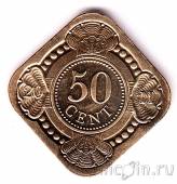 Нидерландские Антиллы 50 центов 2011