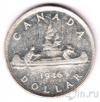 Канада 1 доллар 1946