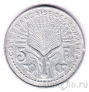 Французский Берег Сомали 5 франков 1948