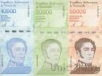 Венесуэла 10000, 20000 и 50000 боливаров 2019