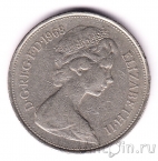 Великобритания 10 новых пенсов 1968
