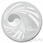 Республика Корея 1 унция серебра 2020 Тхэквондо