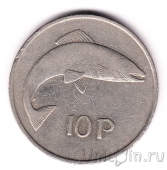 Ирландия 10 пенсов 1975