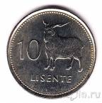 Лесото 10 лисенте 1992