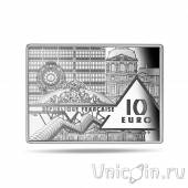 Франция 10 евро 2020 Большая волна в Канагаве (Кацусика Хокусай)