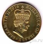 Джерси 5 фунтов 2016 90 лет Елизавете II