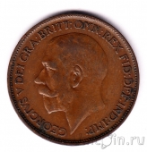 Великобритания 1/2 пенни 1921