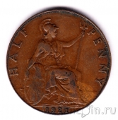 Великобритания 1/2 пенни 1921