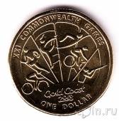 Австралия 1 доллар 2018 Игры Содружества в Голд-Кост (2)