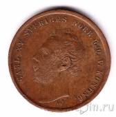 Швеция 1 оре 1862