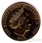 Тристан да Кунья 1 крона 2010 Генрих V