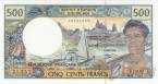 Французская Полинезия 500 франков 2001
