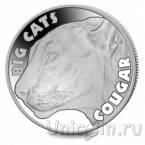 Сьерра-Леоне 1 доллар 2020 Большие кошки: Пума