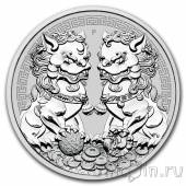 Австралия 1 доллар 2020 Крылатый лев Пикси