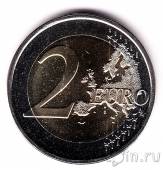 Финляндия 2 евро 2020 100 лет Университету Турку